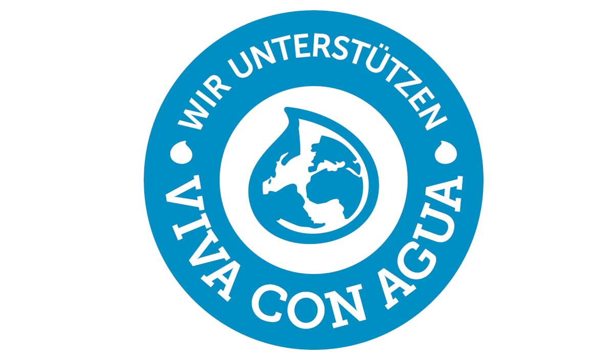 Wir unterstützen Viva con Aqua